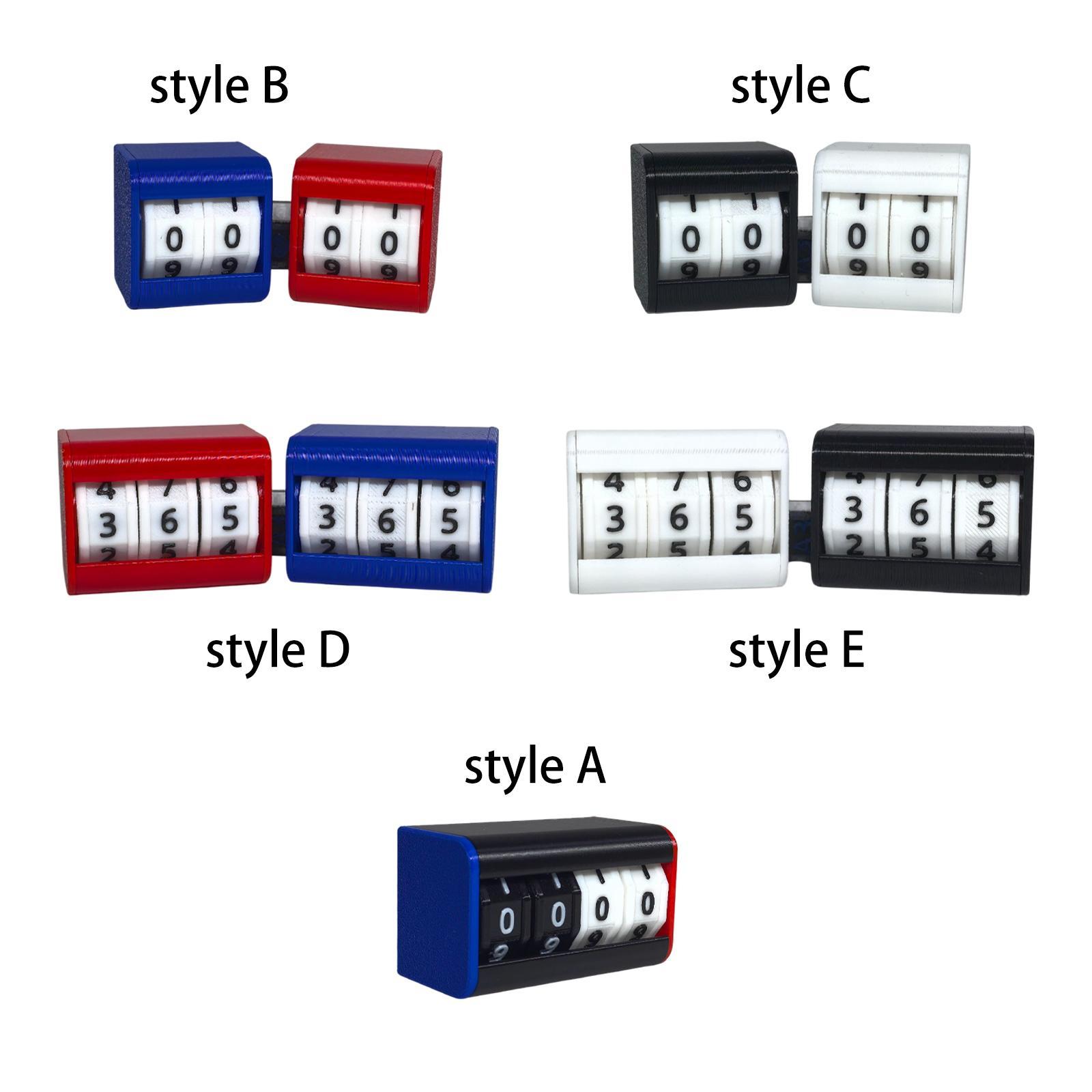 Badminton Score Counter - Snooker Scoreboard Sports Counter Mini Score