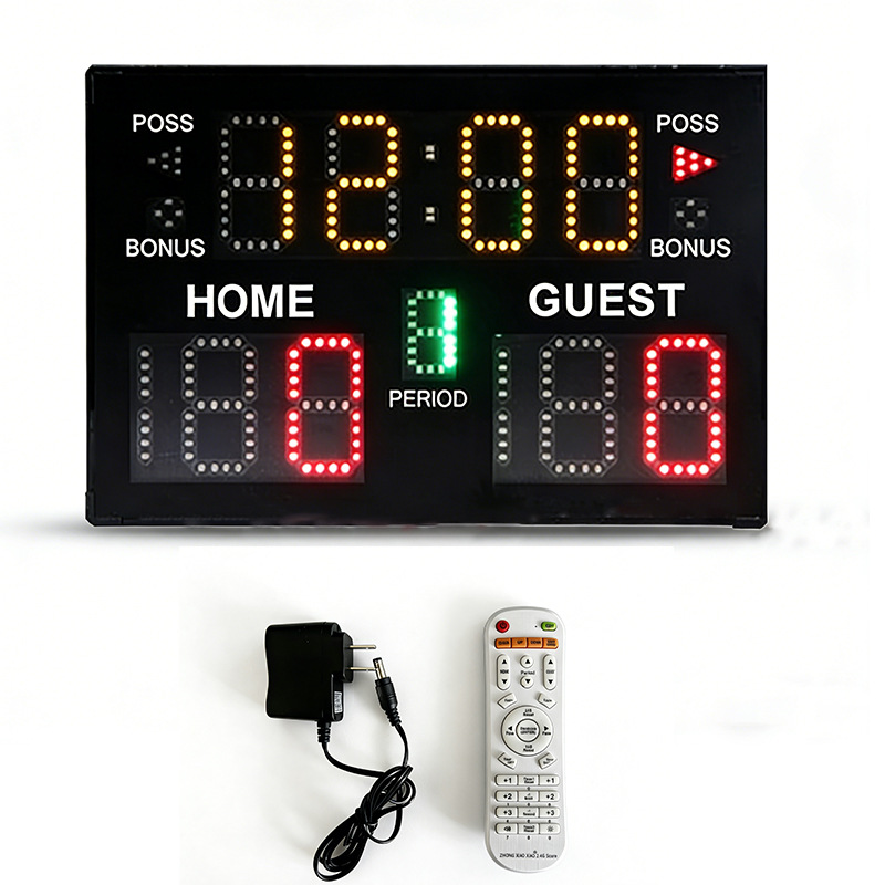 Badminton Score Counter - Portable Rechargeable Electronic Scoring Timer for