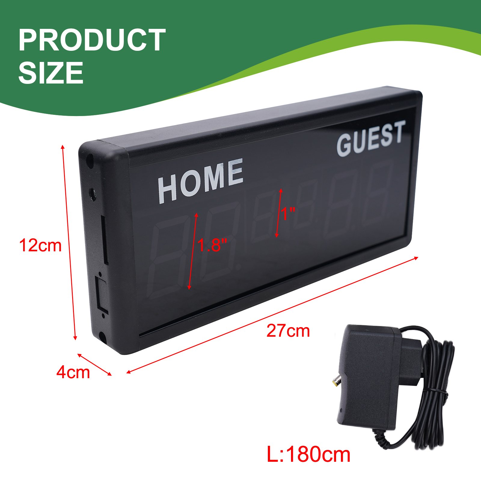 6-Digit LED Electronic Score K - огляд і ціна Badminton Score Counter