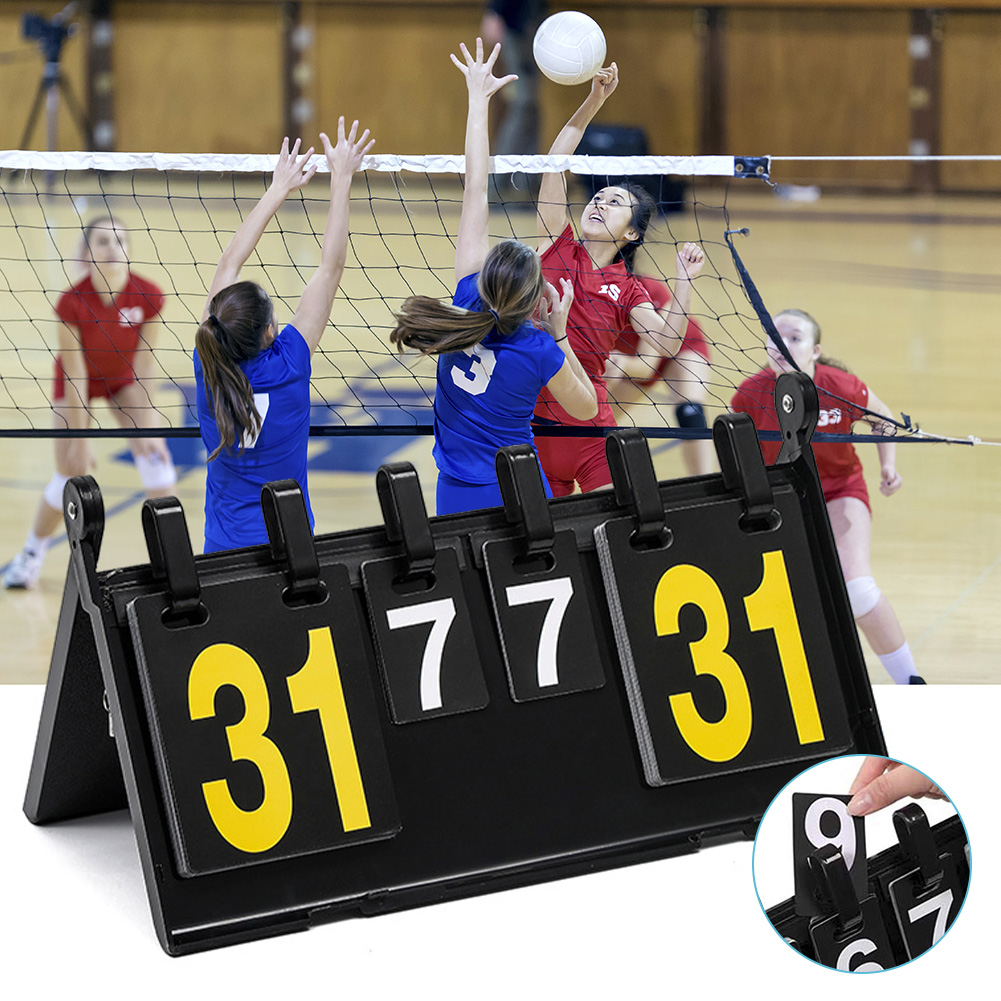 Flip Scorekeeper,Portable Scor - огляд і ціна Badminton Score Counter