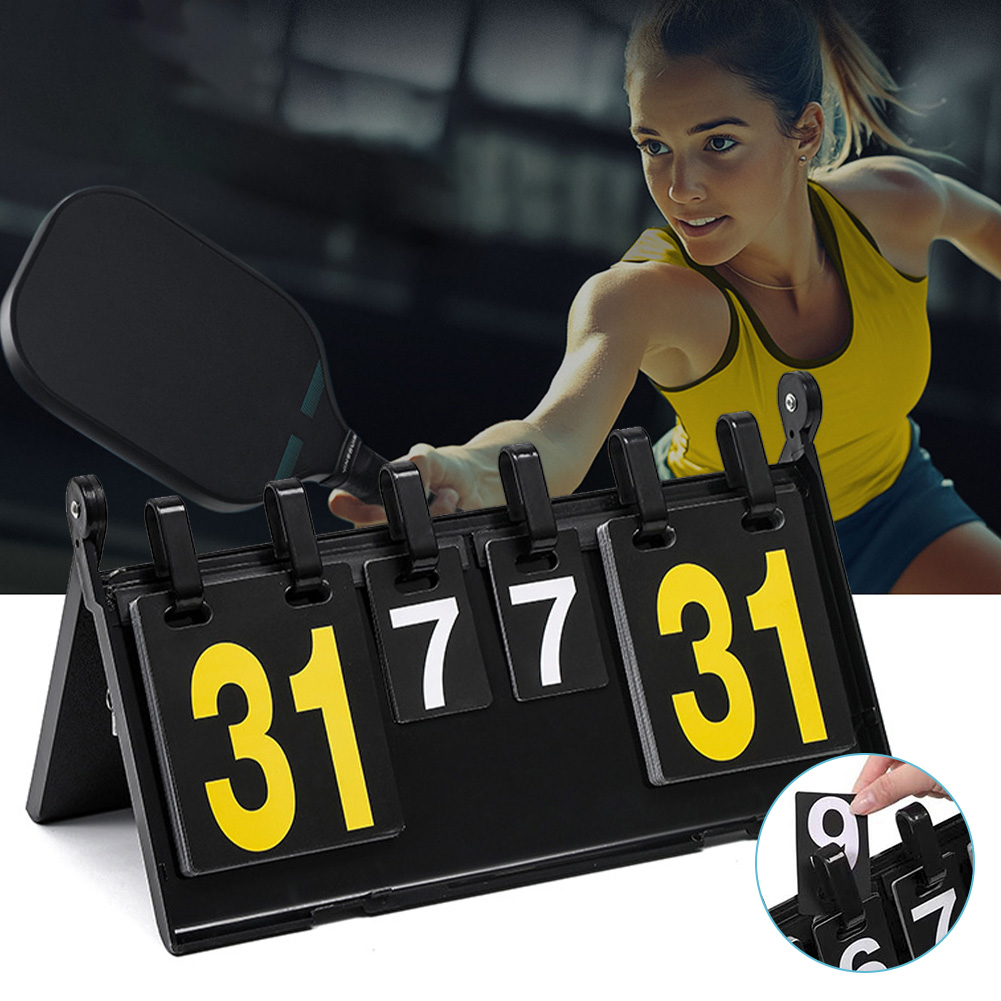 Flip Scorekeeper,Portable Scor - огляд і ціна Badminton Score Counter