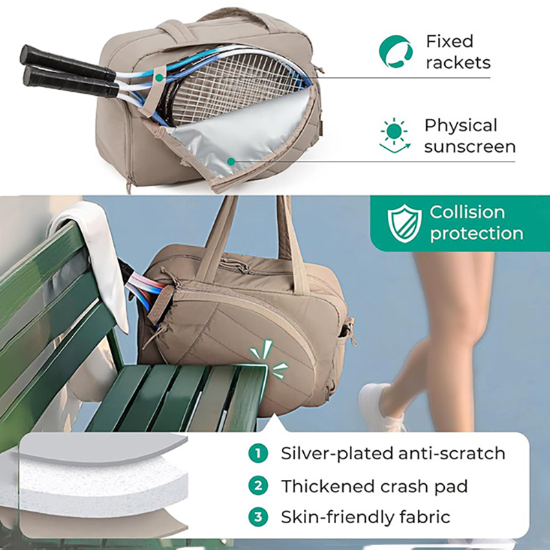 Tennis Badminton Rackets Bag L - огляд і ціна Badminton Xxl