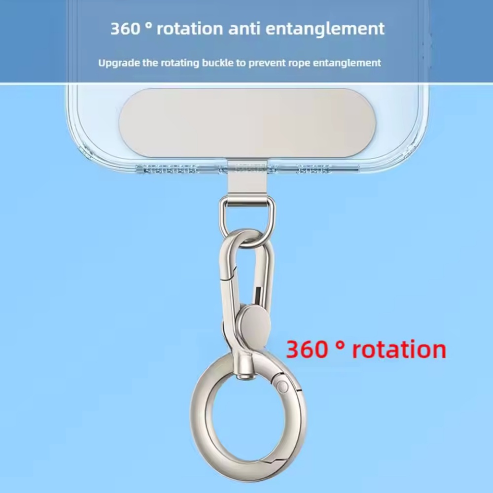 Metal Phone Lanyard Clip Patch - огляд і ціна String Tension Clip