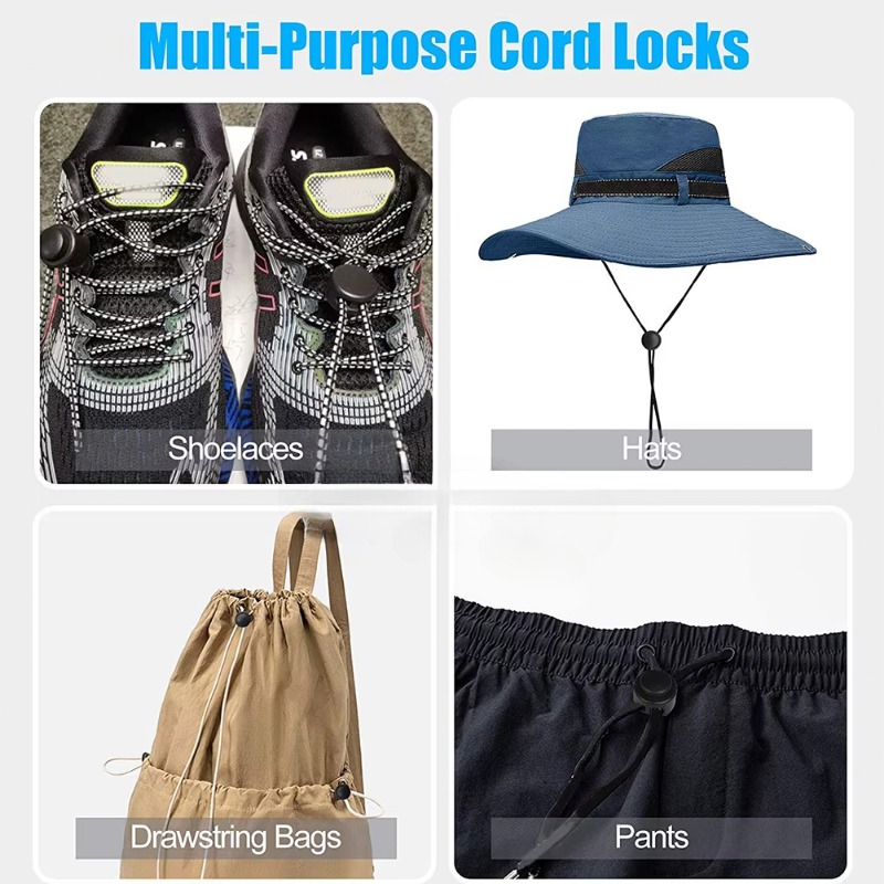 10pcs Spring Cord Lock Stopper - огляд і ціна String Tension Clip