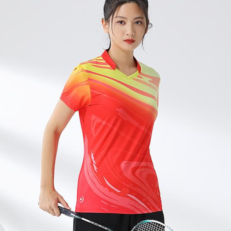 Women Badminton Shirt Print Go - огляд і ціна Badminton Jersey