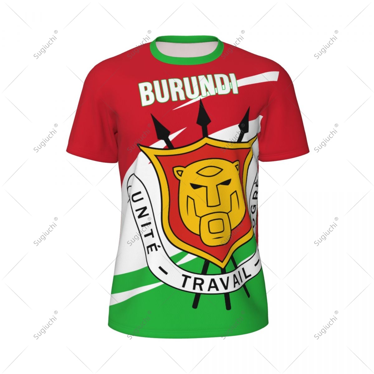 Burundi Flag Men Sports T-shir - огляд і ціна Badminton Jersey