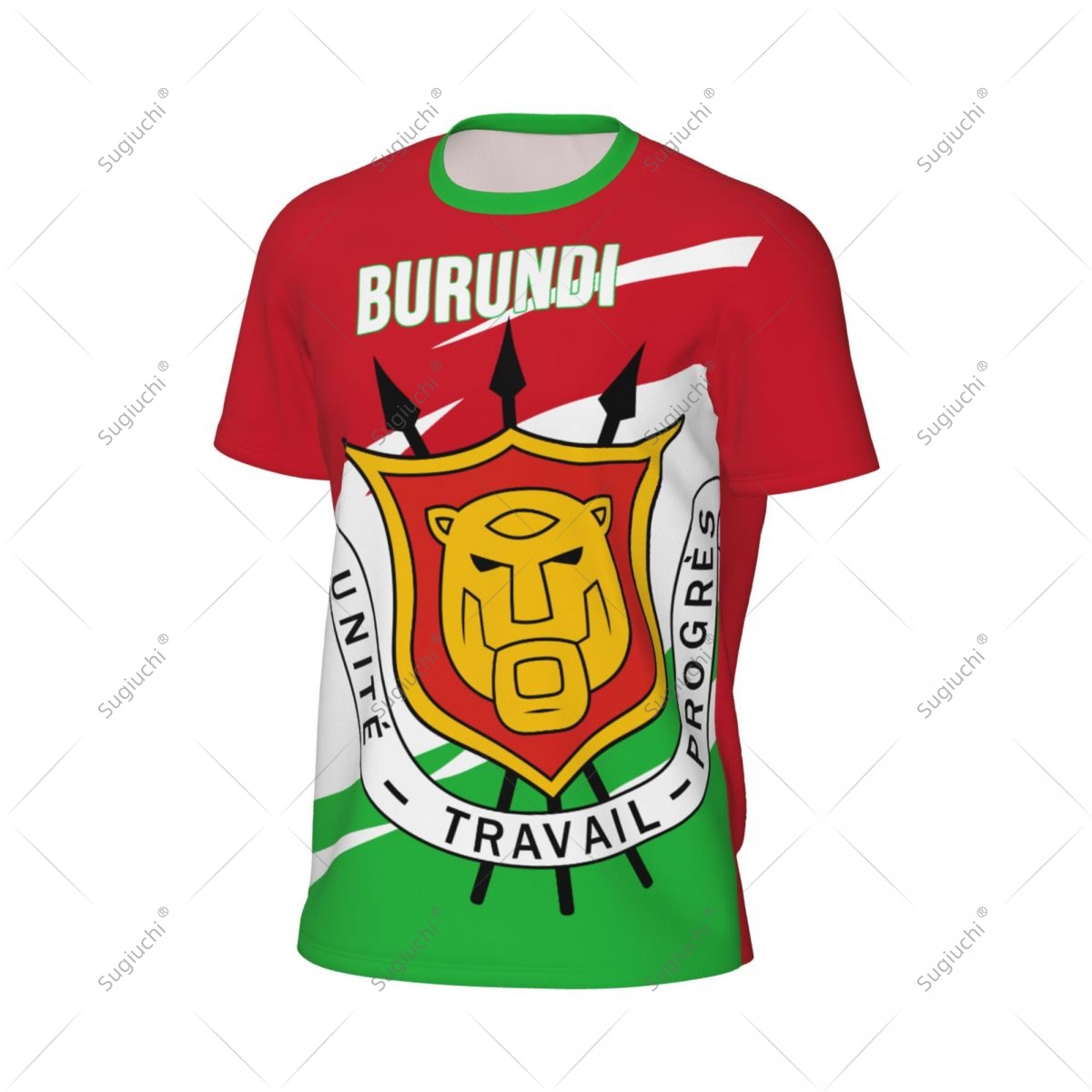Burundi Flag Men Sports T-shir - огляд і ціна Badminton Jersey