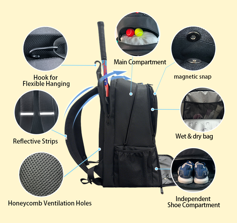 Large Capacity Badminton Tenni - огляд і ціна Badminton Xxl