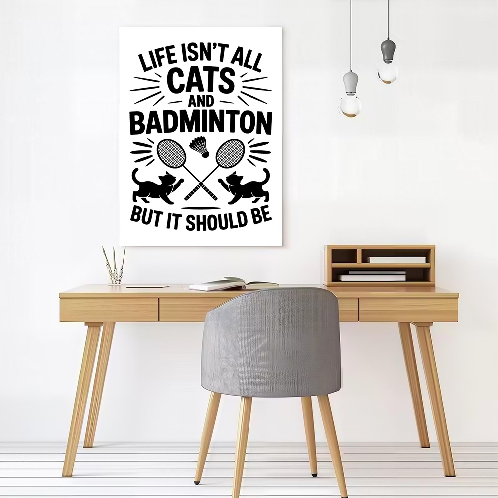 Cats and Badminton Funny Quote - огляд і ціна Badminton Quotes Funny