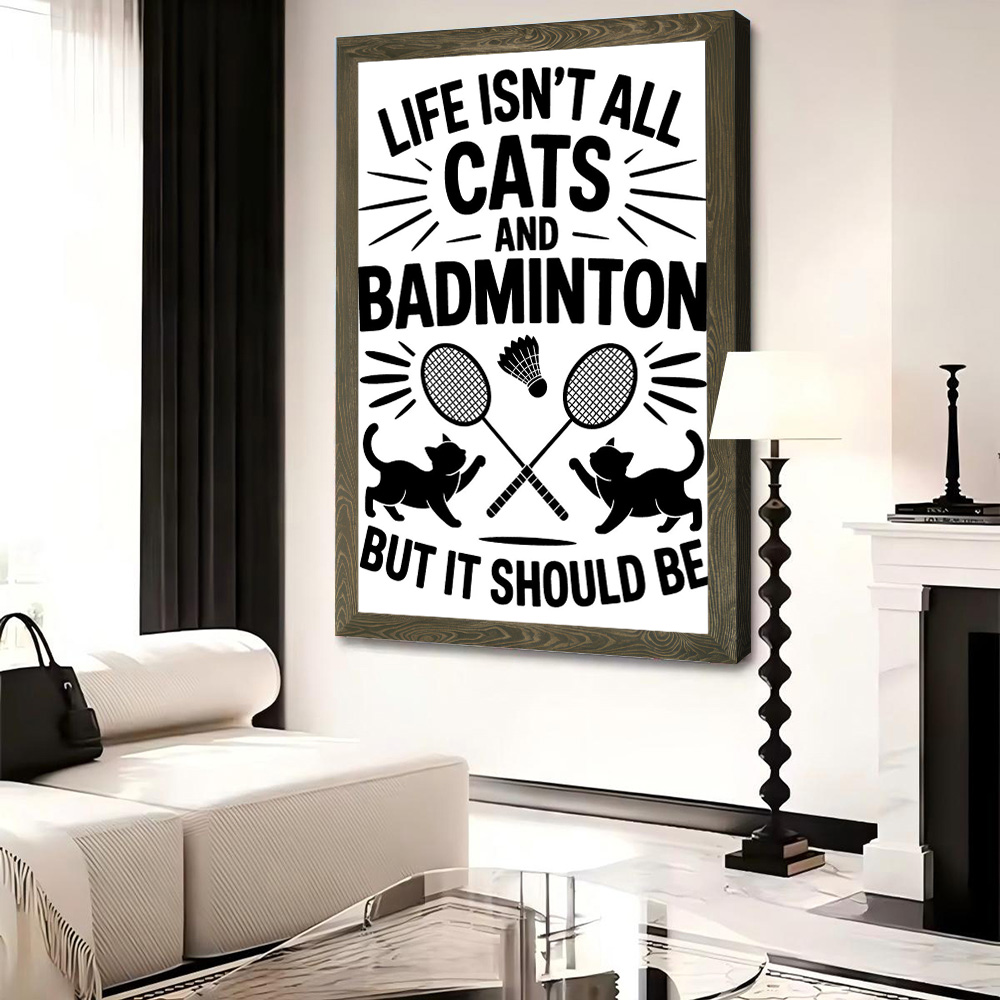Cats and Badminton Funny Quote - огляд і ціна Badminton Quotes Funny