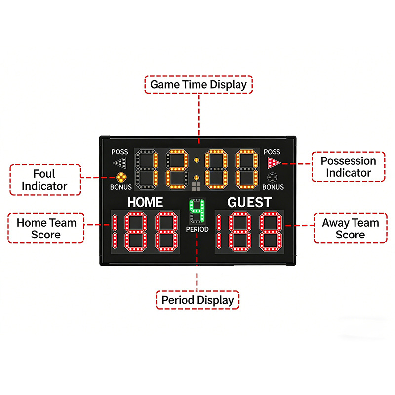 Portable Rechargeable Electron - огляд і ціна Badminton Score Counter