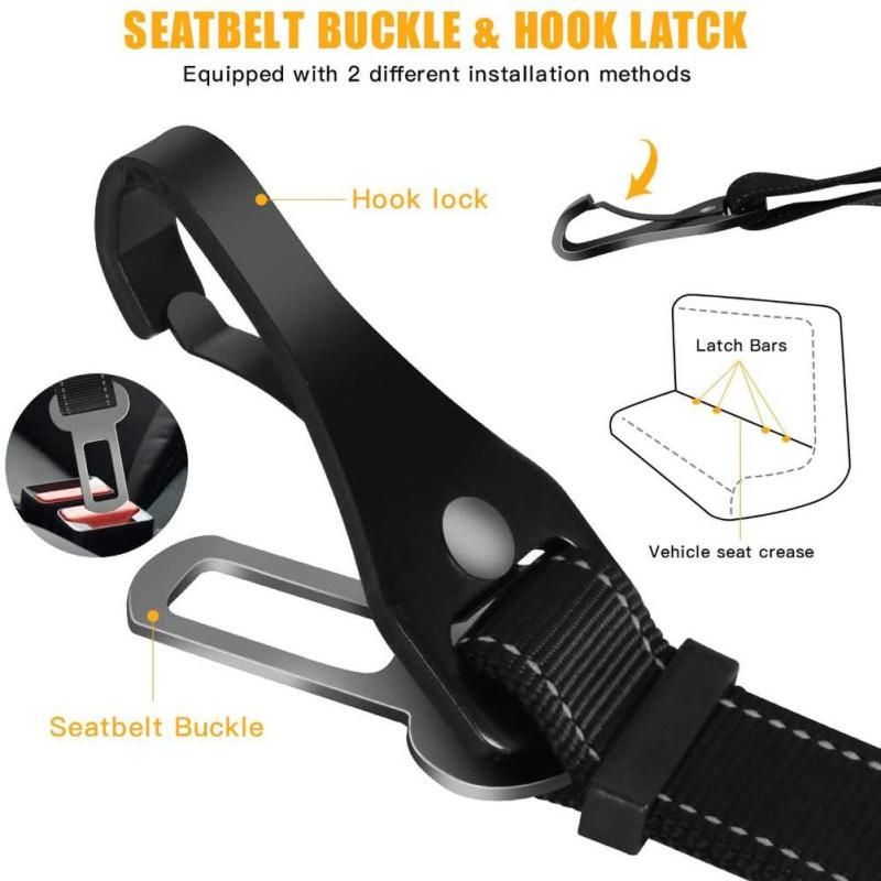 3 In 1 Pet Dog Car Seat Belt N - огляд і ціна String Tension Clip