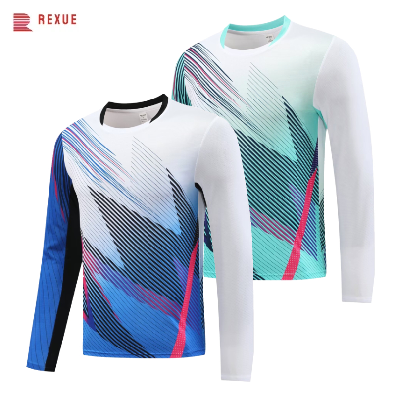 Long Sleeve Badminton Shirt Un - огляд і ціна Badminton Jersey